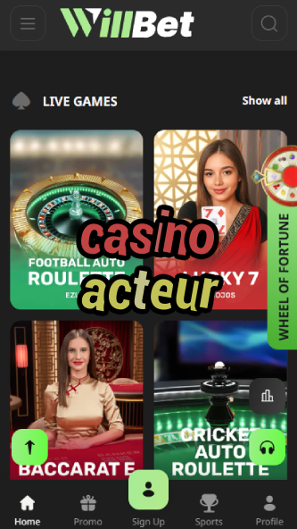 Casino Acteur - Celebrity-Themed Casino-www.bdqngd.com
